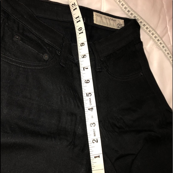 RAG & BONE skinny jeans worn once w stretch ( these make your butt look 👍 - Picture 12 of 14